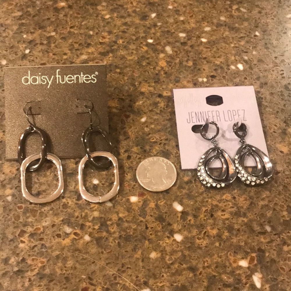 2 BRAND NEW NEVER WORN PAIRS OF EARRINGS